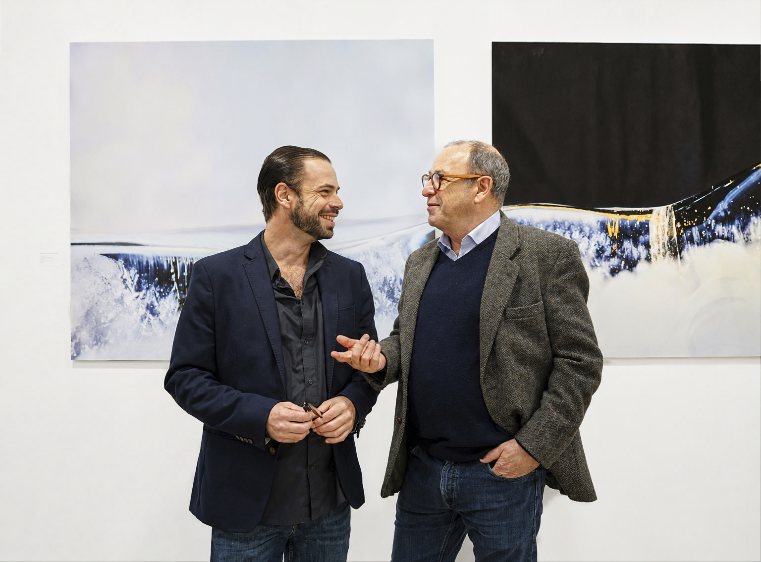 Portraits of Romain and Nicolas Claris